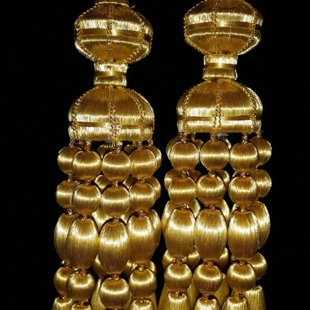 Pasamanería en Oro y Plata