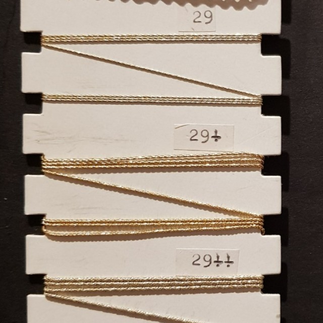 Pasamanería en Oro y Plata